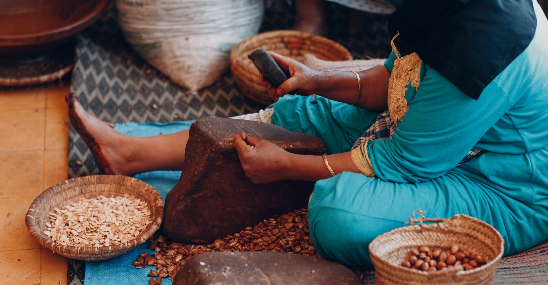 The Process Of Producing Argan Oil