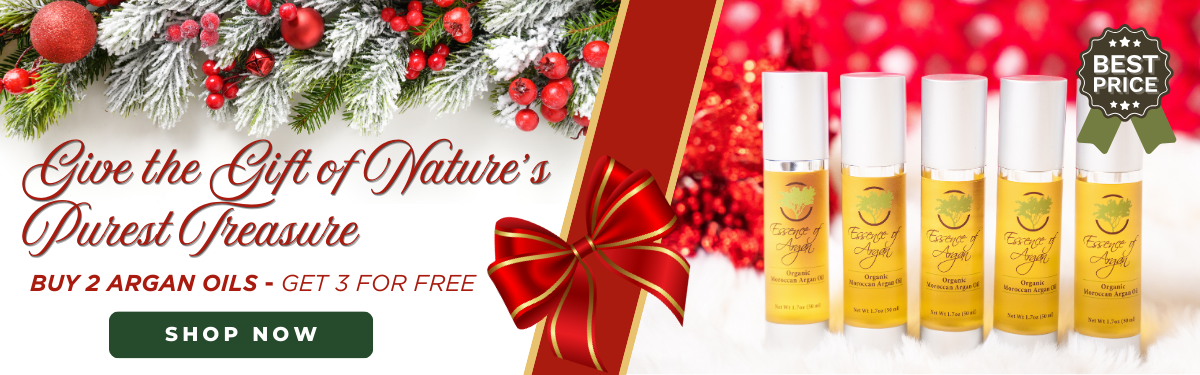 Buy 2 Argan Oils Get 3 For Free Holiday Promotion