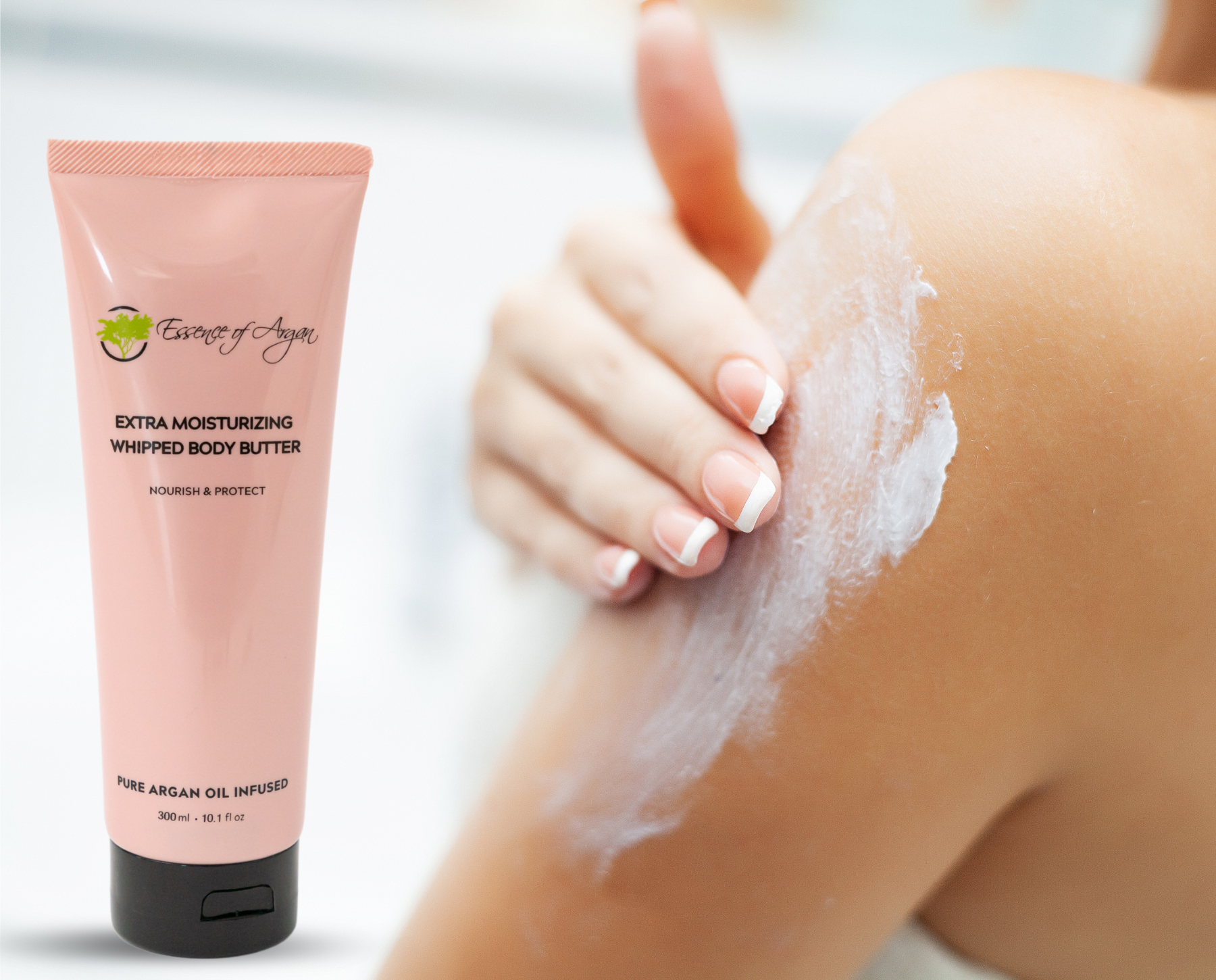 dry skin relief argan body butter