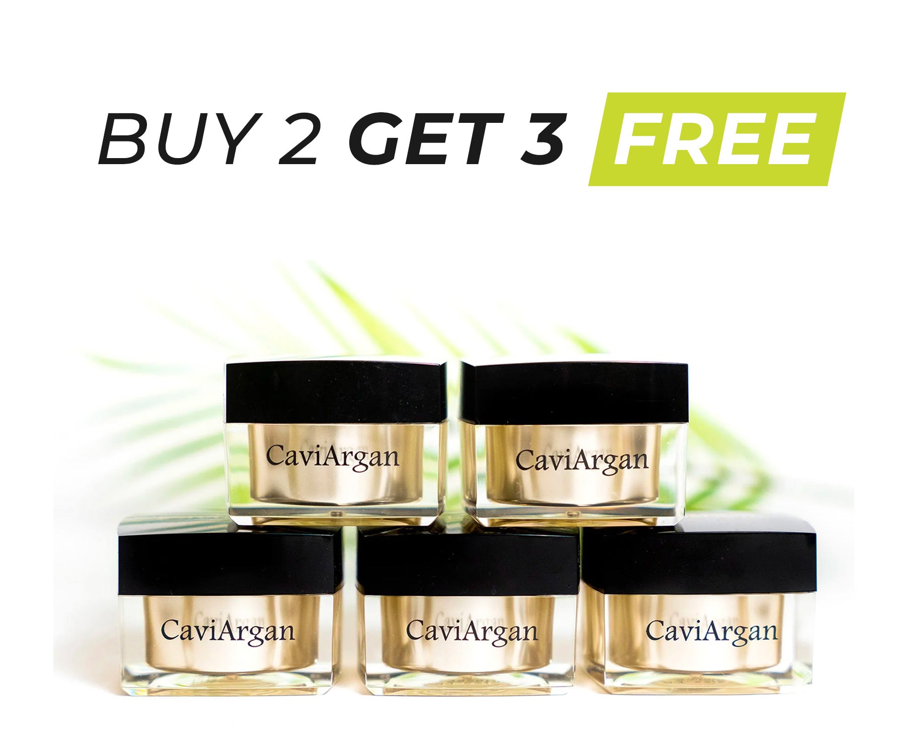 Get 3 Free Anti-Aging Caviargan Cream Bundle