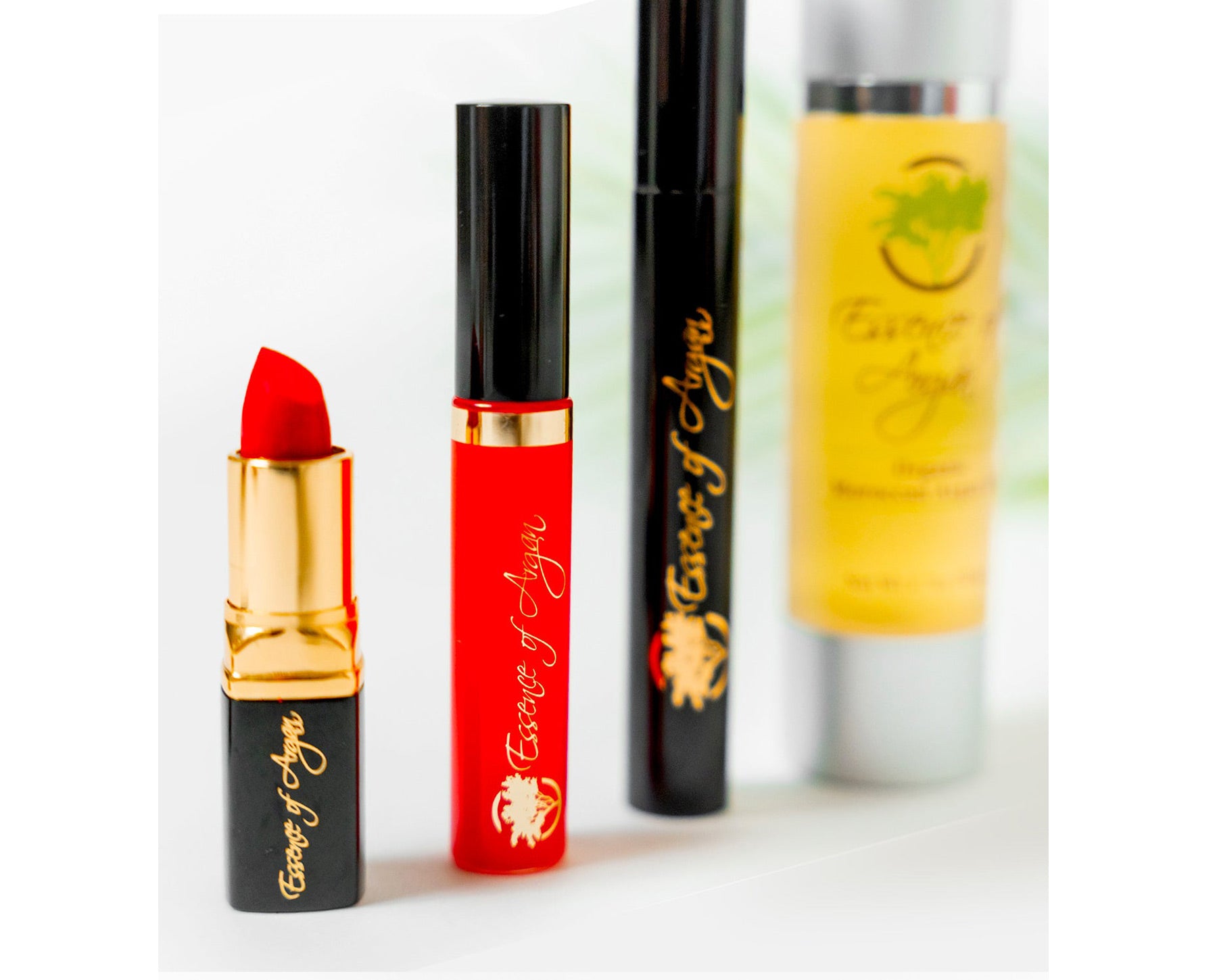 Mascara Lipstick Lipgloss + Argan Oil Special Promotion